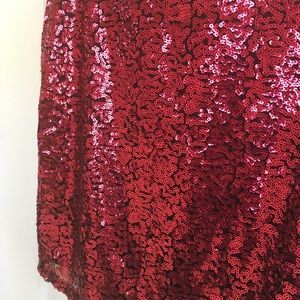 Sequined mini skirt, H&M